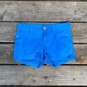 Soft & stretchy blue shorts!